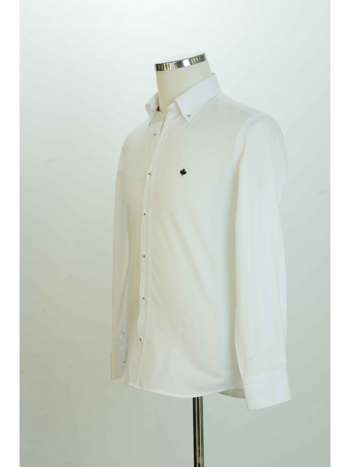 %100 Pamuk Düz Oxford Spor Erkek Gömlek PM3500R01